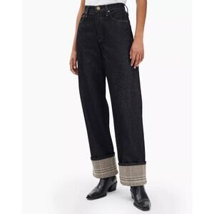 NEW RAG & BONE shea ankle relaxed straight jean in twilight rinse combo